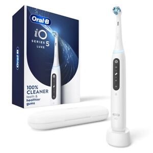 Oral-B iO Series 5 Luxe Electric Toothbrush - White Luxe