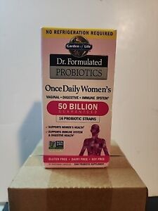 Garden of Life Dr Formulated Womens 50 Billion Probiotics Best Used By 4/30/24