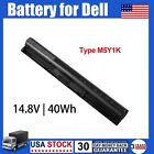 M5Y1K Battery For Dell Inspiron 3451 3551 3567 5558 5758 14 15 3000 Series 40Wh