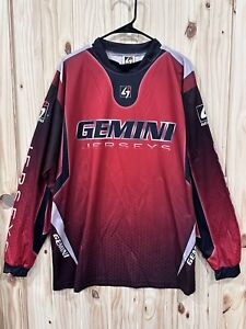 Gemini 2 Fishing Jersey Red In Color. Long Sleeve Mens Extra Large XL