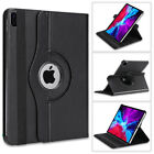 Rotating Smart Cover Case with Strap & Auto Wake/Sleep for iPad Air 4th 10.9