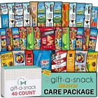 Gift A Snack - Healthy Snack Box Variety Pack Care Package + Greeting Card...