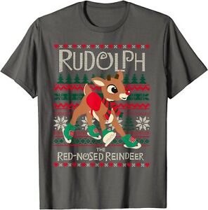 Cute Rudolph The Red Nosed Reindeer Special Xmas Unisex T-Shirt
