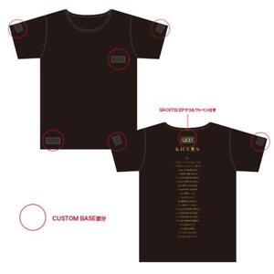 Gackt Khaos Tour Custom Base T-Shirt