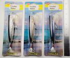 Gaines Goldeneye Trouble Maker Poppers 2oz Lot of 3 lures saltwater striper surf