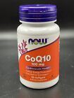 NOW Foods - CoQ10 Cardiovascular Health 100 mg - 50 Softgels - Exp 05/2027