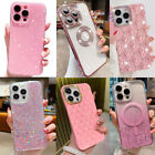 Glitter Diamond Bling Case Cute Phone Cover for iPhone 15 Pro Max 14 13 12 11