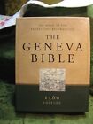 GENEVA BIBLE 1560 BLACK LEATHER HENDRICKSON SEALED IN OPENED ORIGINAL BOX