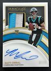 New Listing2022 Panini Immaculate Collection - Rookie Patch Auto Matt Corral /99 (MEM, RC)