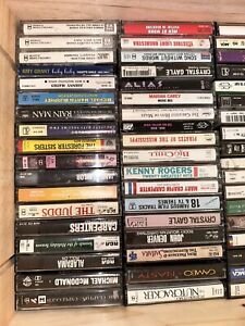 Lot Of 120+—Cassette Tapes Mixed Genres - mostly Rap Hip Hop R&B