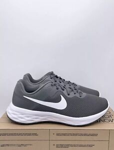 NEW Nike Revolution 6 NN Athletic Running Shoes Gray White DC3728-004 Mens Sizes
