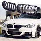 Glossy Black Front Kidney Grille Grill For 12-18 BMW F30 3 series 320i 328i (For: More than one vehicle)