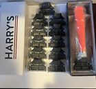 Harry's Men's Razor Blades 12 Count - 5 Blade Cartridges Refills & Handle NO Box