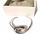 Beautiful Sterling Silver Kit Heath Knot Bangle Bracelet Original Box Cuff Heavy