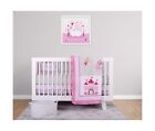 BabyFad Princess 9 Piece Baby Crib Bedding Set 100% Cotton