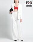 RRP €413 YES LONDON Suit IT40 US4 UK8 S White Single-Breasted Made in Italy