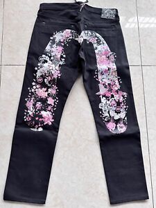 Evisu Daicock Cherry Blossom Jeans