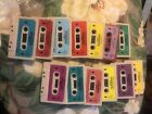 Teddy Ruxpin Worlds of Wonder WOW Vintage 1985 Lot of 13 Cassette Tapes