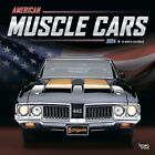Browntrout American Muscle Cars OFFICIAL 2024 12 x 12 Wall Calendar w