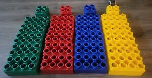 Jumbo Building Blocks  24 Piece Large Plastic Stackable Pre-owned New Condition