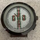 Gucci Pantcaon Watch face only No Strap Untested Green Red  Authentic Swiss Made
