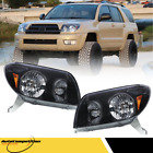 For 2003-2005 Toyota 4Runner Factory Style Headlights Black Headlamps Left+Right (For: 2005 Toyota 4Runner)