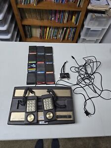 intellivision console and 12 Games Lot-1