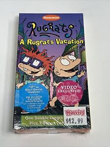 Rugrats- A Rugrats Vacation VHS Orange Tape 1997 Brand New Sealed! Nickelodeon