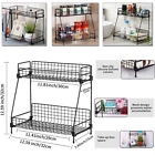 2-Tier Bathroom Kitchen Countertop Organizer Rack Storage Holder Container Shelf