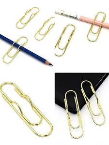 10Pcs Metal Pencil Clip, Pen Holder Clips Bookmarks for Notebooks Multi