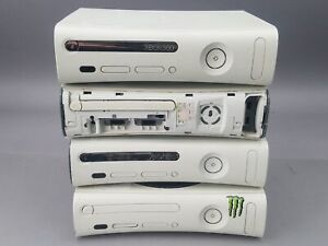 Lot of 4 Microsoft Xbox 360 Video Game Consoles - For Parts or Repair