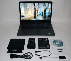 DELL INSPIRON 17-7773 2in1 4.0GHz i7~32GB~4TB SSD+HDD~NVIDIA~TOUCH~W11PRO~OFFICE