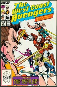 West Coast Avengers 38 NM+ 9.6 Marvel 1988