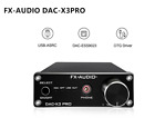 FX-AUDIO X3PRO Digital to Analog Converter Headphone Amplifier Car Audio Amplifi
