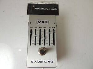 MXR 6-Band Equalizer EQ Effects Pedal M109s Dunlop Free USA Shipping