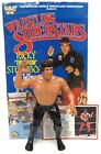 LJN Titan Sports WWF Wrestling Superstars Ricky Steamboat & Bio Card Poster 1986