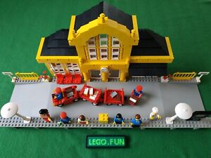 LEGO® 4554 Station +OBA 1991/Metro Station + Instr(7740 4547 4558 4551 12V 9V) N1