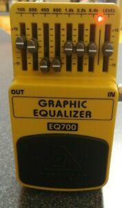 BEHRINGER / EQ700 Graphic Equalizer 7 band. Guitar Effect Pedal. New in Box EQ.