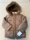 Carter's Unisex Toddler Winter Coat - Brown - NEW w/Tags