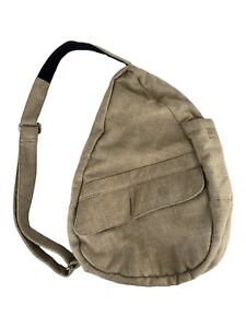 Ameribag Healthy Back Bag Beige 1 Shoulder Adjustable Strap Style