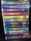 12 Walt Disney Movies VHS.                      (Buy Lot)