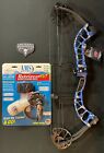 PSE D3 Blue Bowfishing Compound Bow Right Hand AMS Retriever TNT Package New