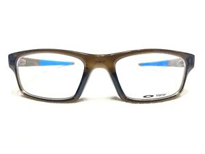NEW Oakley Crosslink Pitch OX8037-1752 Mens Polished Bark Eyeglasses Frames 52mm