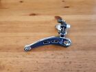 Vintage Campagnolo Super Record Front Derailleur 28.6 mm Clamp Bottom Pull