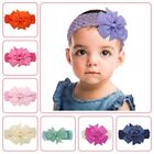 Baby Girls Hair Band Headband Flower Soft Elastic Headwear for Toddler Newborn