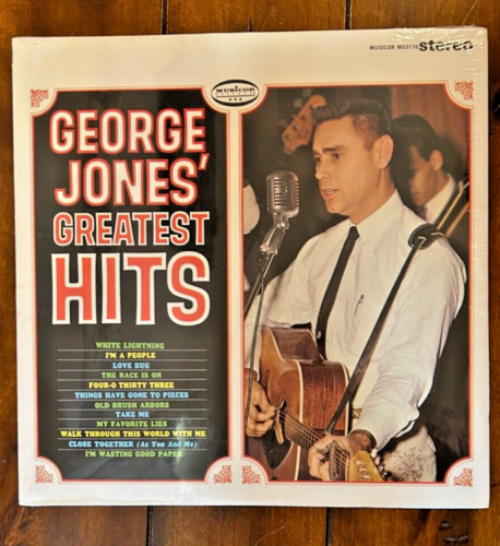 New ListingGeorge Jones LP, Greatest Hits, Sealed, Musicor Stereo MS3116