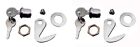 Chrome Saddlebag Bag Hook Lock Latch Kit Pair Set Keys Harley Pan Shovel 70-80 (For: Harley-Davidson)