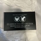 New ListingAmerican Eagle 2021 One Ounce Silver Reverse Proof Two-Coin Set Designer Edition