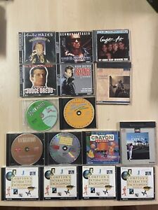 LOT OF PHILLIPS CDI GAMES, DOUBLE VIDEO CD- BACKGAMMON, POWER HITTER,PALM SPRING