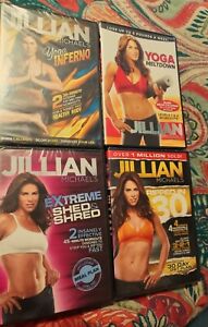 Lot of 4 Jillian Michaels Workout DVDs  Brand New Sealed
